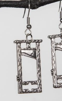 Gothic Jewellery A Close Shave Earrings