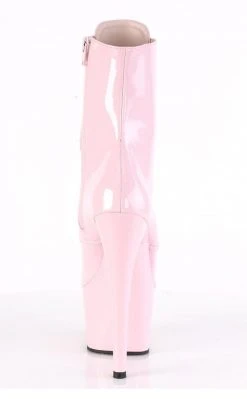 Pleaser Pole Shoes ADORE-1020 Baby Pink Ankle Boots
