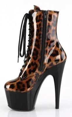 Pleaser ADORE-1020LP Leopard Ankle Boots