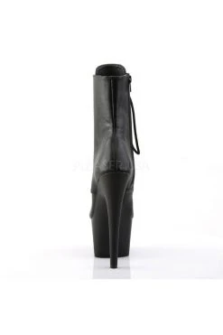 Pleaser Pole Shoes ADORE-1021 Black Matte Ankle Boots