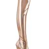Pleaser ADORE-3000 Rose Gold Holo Thigh High Boots Pole Shoes