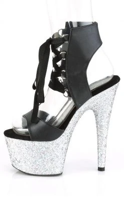 Pleaser ADORE-700-14LG Silver Heels