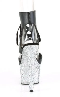 Pleaser ADORE-700-14LG Silver Heels