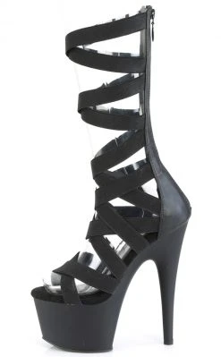 Pleaser ADORE-700-48 Black Matte Sandals 9 Pleaser ADORE-700-48 Black Matte Sandals