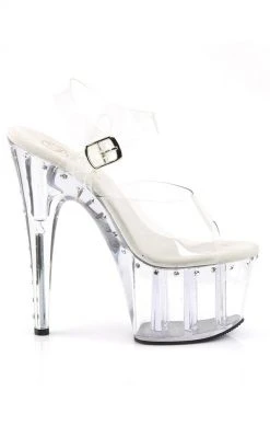 Pleaser ADORE-708LS Clear Heels