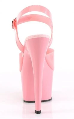 Pleaser ADORE-708N Baby Pink Jelly-Like Heels