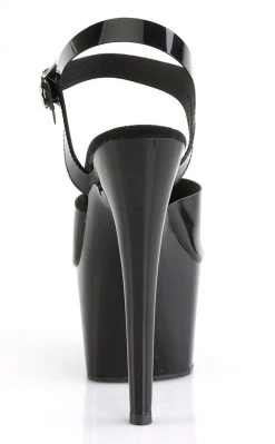 Pleaser ADORE-708N Black Jelly-Like Heels