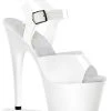 Pleaser Pole Shoes ADORE-708N White Jelly-Like Heels