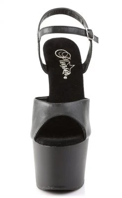 Pleaser ADORE-709 Black Matte Heels