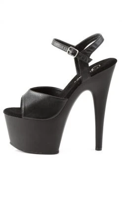 Pleaser ADORE-709 Black Matte Heels