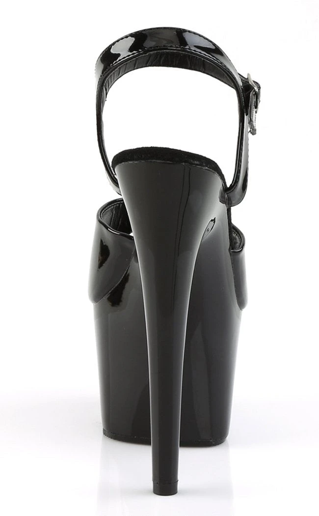 Pleaser ADORE-709 Black Patent Heels Pole Shoes 6 Pleaser ADORE-709 Black Patent Heels Pole Shoes