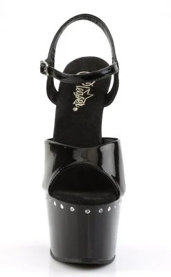 Pleaser Pole Shoes ADORE-709LS Black Heels