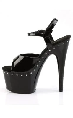 Pleaser Pole Shoes ADORE-709LS Black Heels