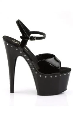 Pleaser Pole Shoes ADORE-709LS Black Heels