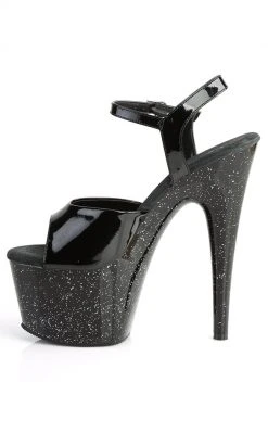 Pleaser ADORE-709MG Black Heels