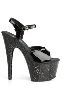Pleaser ADORE-709MG Black Heels