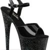 Pleaser ADORE-709MG Black Heels