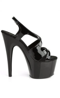 Pleaser ADORE-730 Black Heels