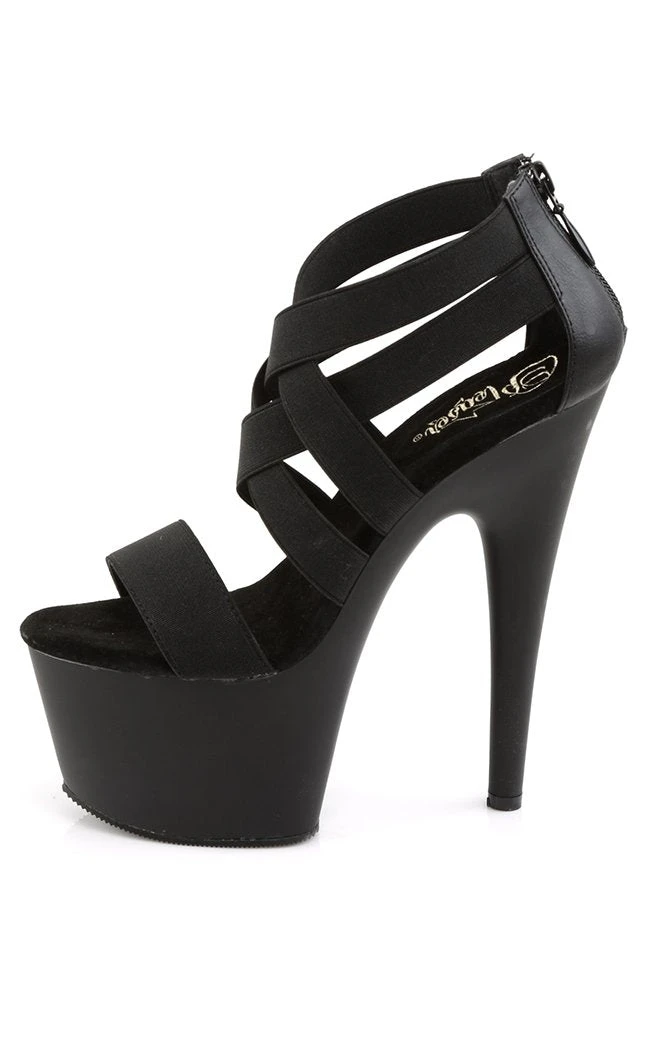 Pleaser ADORE-769 Black Matte Heels 5 Pleaser ADORE-769 Black Matte Heels