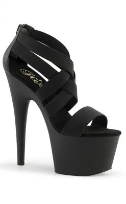 Pleaser ADORE-769 Black Matte Heels