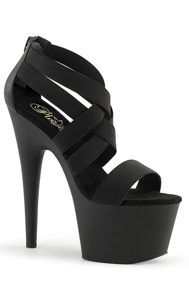 Pleaser ADORE-769 Black Matte Heels 3 Pleaser ADORE-769 Black Matte Heels