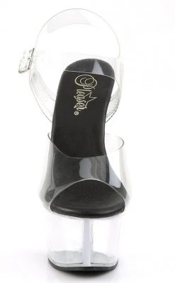 Pleaser ASPIRE-608 Clear Heels
