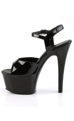 Pleaser Pole Shoes ASPIRE-609 Black Heels