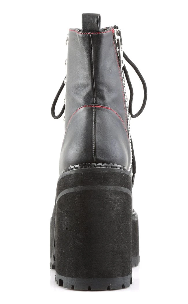 Demonia Shoes ASSAULT-100 Black Combat Boots 6 Demonia Shoes ASSAULT-100 Black Combat Boots