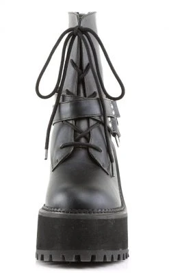 Demonia ASSAULT-101 Black Combat Boots