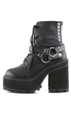 Demonia ASSAULT-101 Black Combat Boots