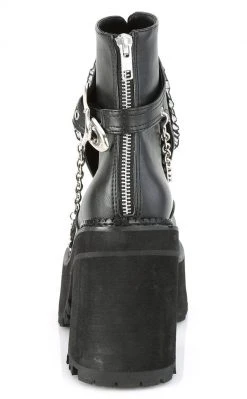 Demonia Shoes ASSAULT-55 Black Ankle Boots 10 Demonia Shoes ASSAULT-55 Black Ankle Boots