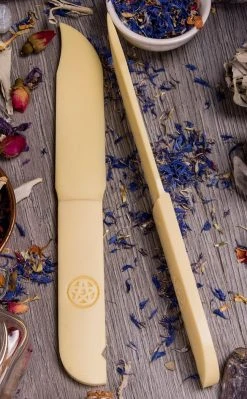 TB Witchcraft Acrylic Ceremonial Athame | Pentacle