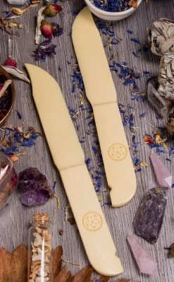 TB Witchcraft Acrylic Ceremonial Athame | Pentacle