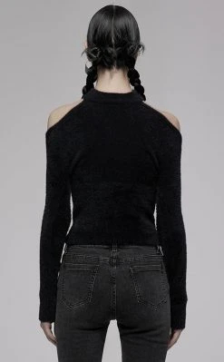 Punk Rave Adrienne Cold Shoulder Sweater