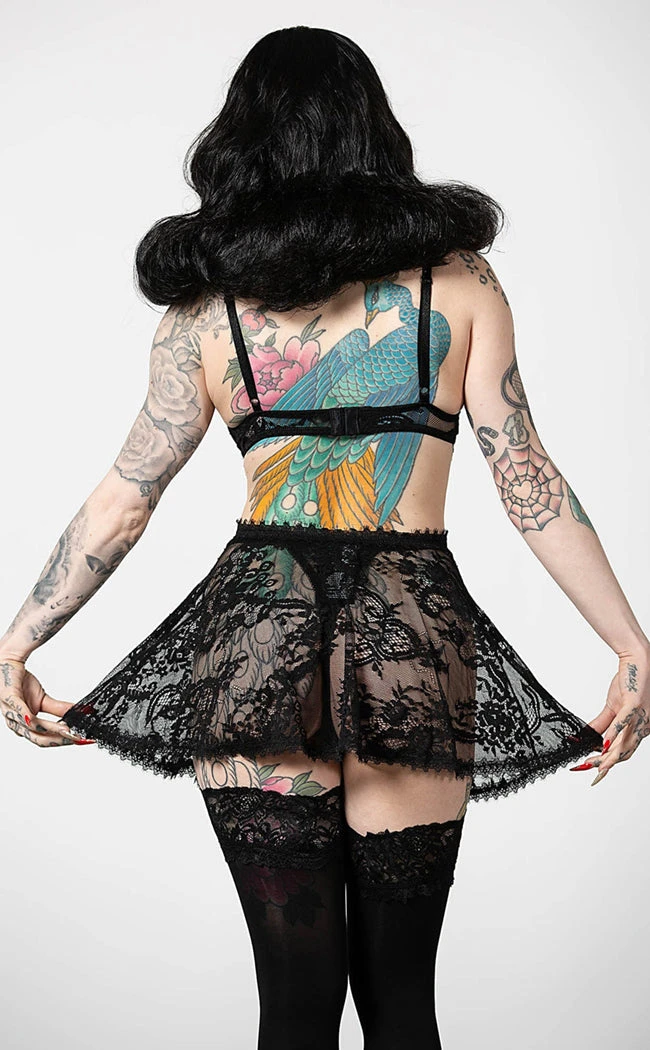 Killstar Afterlife Lace Nightdress Clothing 5 Killstar Afterlife Lace Nightdress Clothing