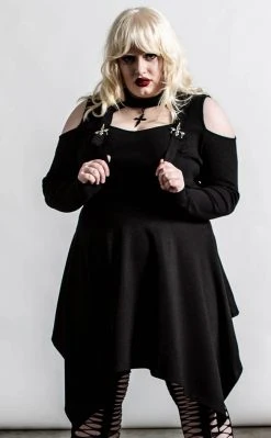 Killstar Clothing Aggie Suspender Skirt