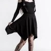 Killstar Clothing Aggie Suspender Skirt