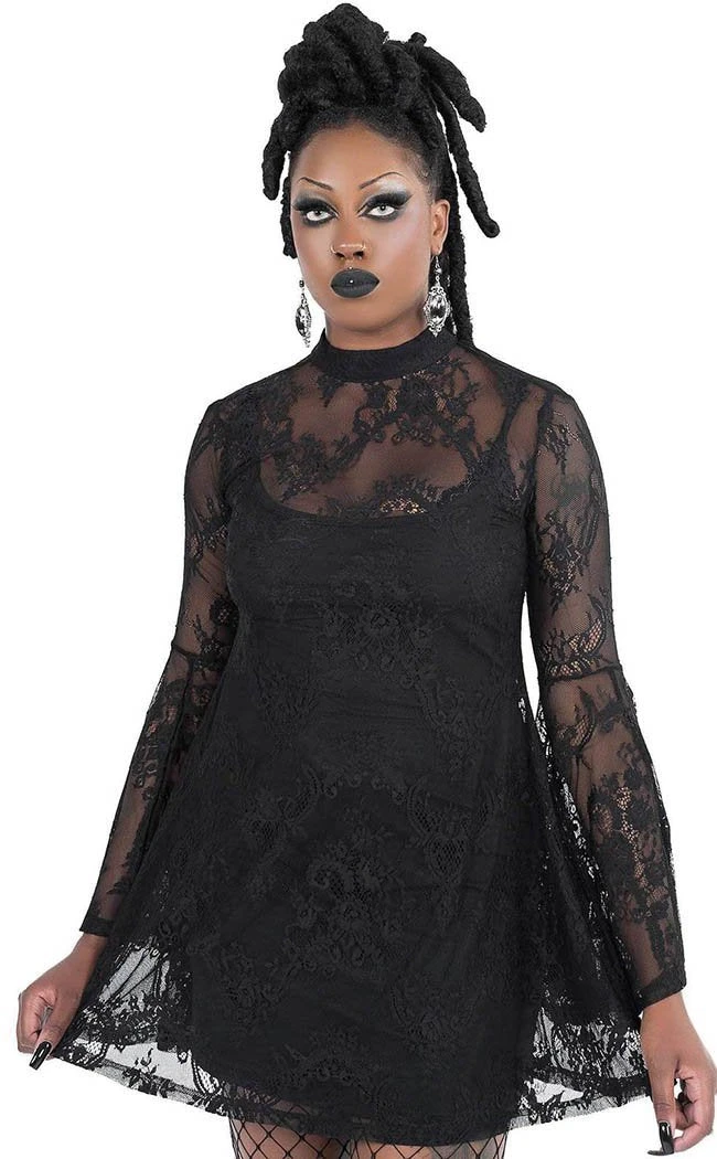 Killstar Clothing Alana Lace Dress 4 Killstar Clothing Alana Lace Dress