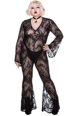 Killstar Clothing Alia Lace Jumpsuit