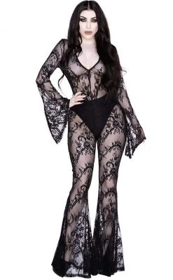 Killstar Clothing Alia Lace Jumpsuit
