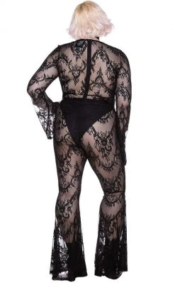Killstar Clothing Alia Lace Jumpsuit