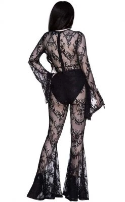 Killstar Clothing Alia Lace Jumpsuit