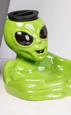 420 Alien Stash Jar & Ashtray
