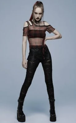 Punk Rave Clothing All Torn Up Leggings