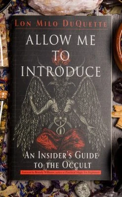 Occult Books Witchcraft Allow Me To Introduce