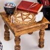 TB Altar Table | Square Pentagram Home & Gifts 1 TB Altar Table | Square Pentagram Home & Gifts