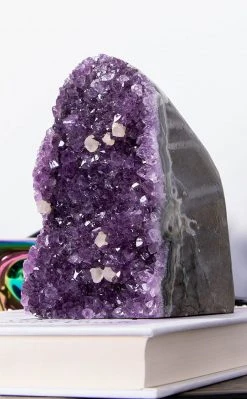 Crystals Witchcraft Amethyst Clusters With Polished Base