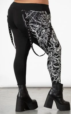 Killstar Clothing Amnesia Leggings