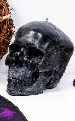 Luna Moth Home & Gifts Anatomical Skull Candle | Dark Crystal