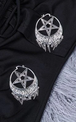 Killstar Ancestral Night Earrings | Silver Jewellery